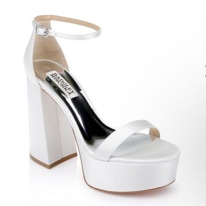 Badgley Mischka Party Platform Heels